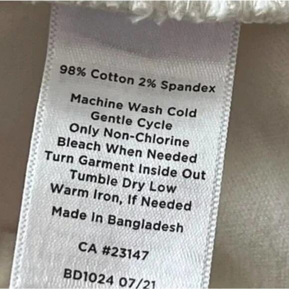 Talbots Velveteen Straight Leg super soft velvet can and gold polka dots Size 16 - Picture 10 of 12